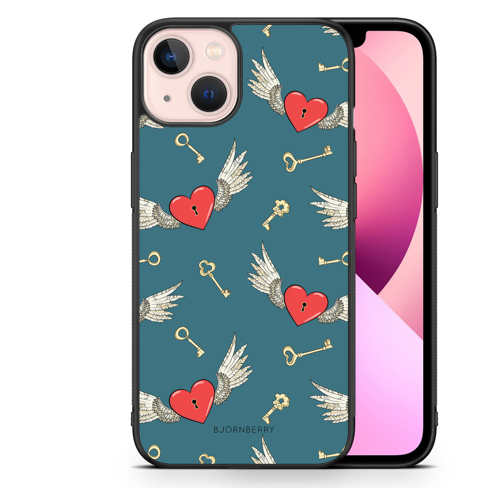 iPhone 13 Case - Hearts 'n Wings