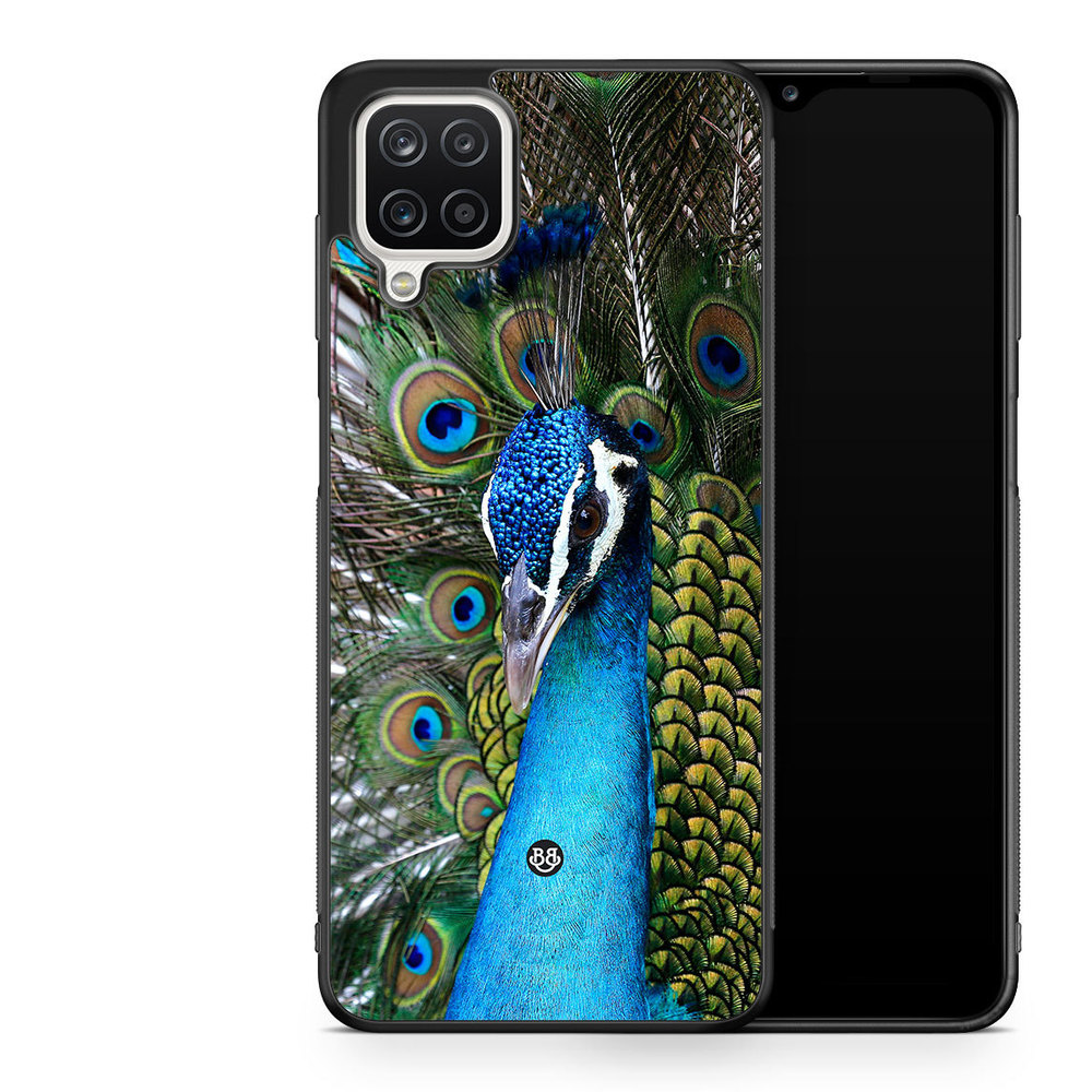 Samsung Galaxy A12 Case - Peacock