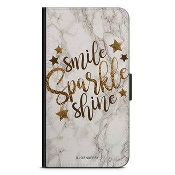 Xiaomi Mi Note 10 Lite Wallet Case - Smile,Sparkle,Shine