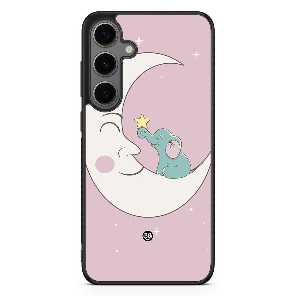 Samsung Galaxy S24 Plus Case - Elephant Moon