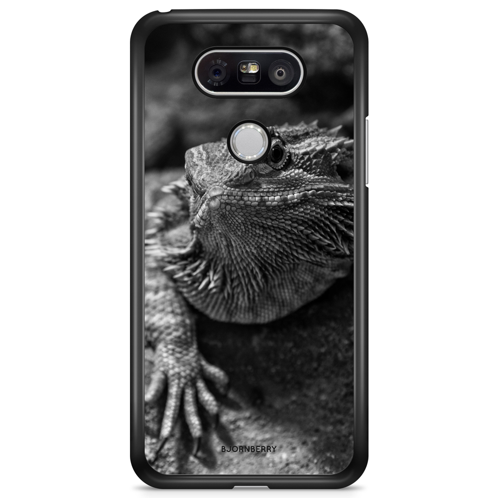 LG G5 Case - Black/White Lizard