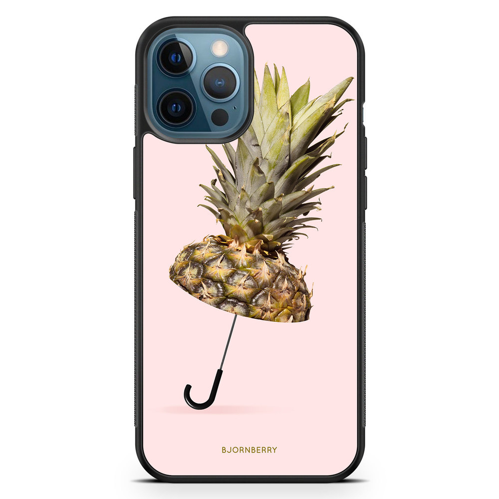 iPhone 12 Pro Case - Pineapple Umbrella