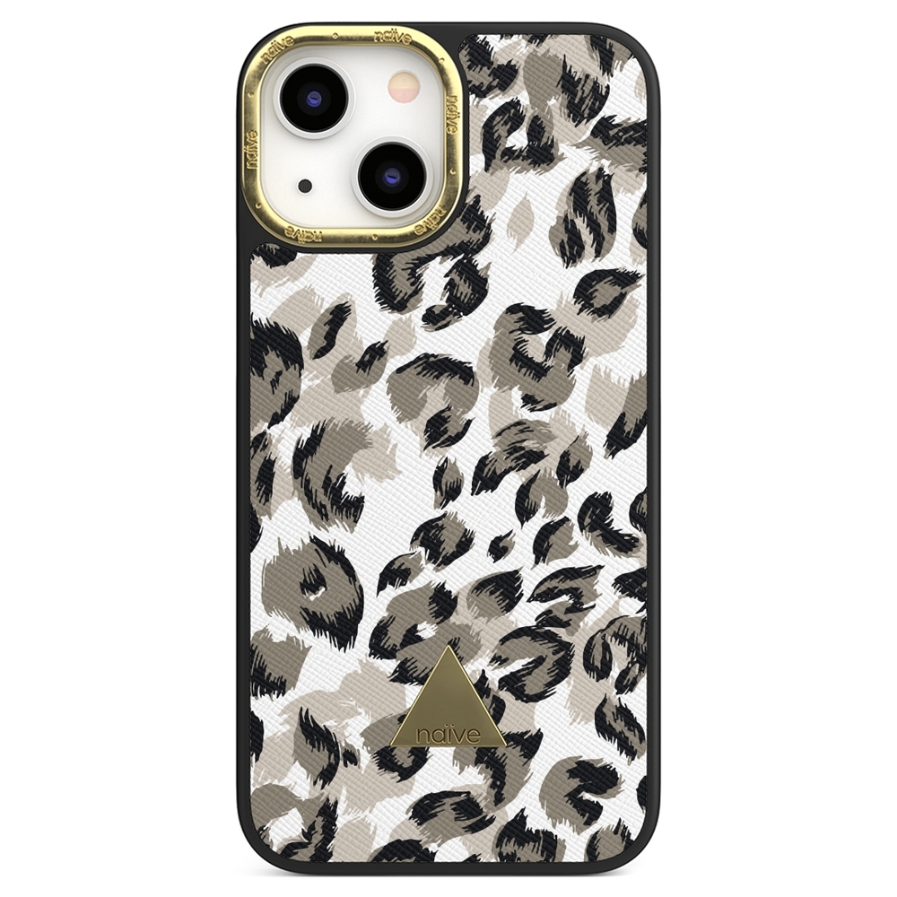 Naive iPhone 13 Mini Case - Snow Leo