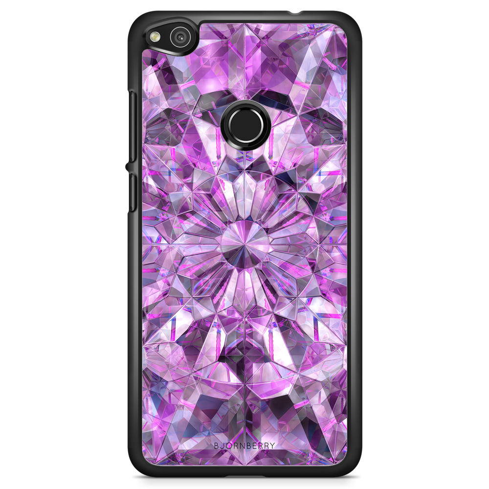 Huawei Honor 8 Lite Case - Purple Crystals