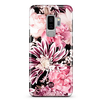 Samsung Galaxy S9 Plus Premium Skal - Pink Floral