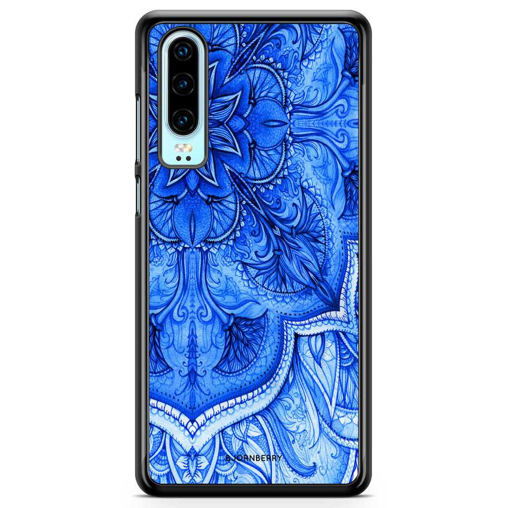 Huawei P30 Case - Blue Vintage