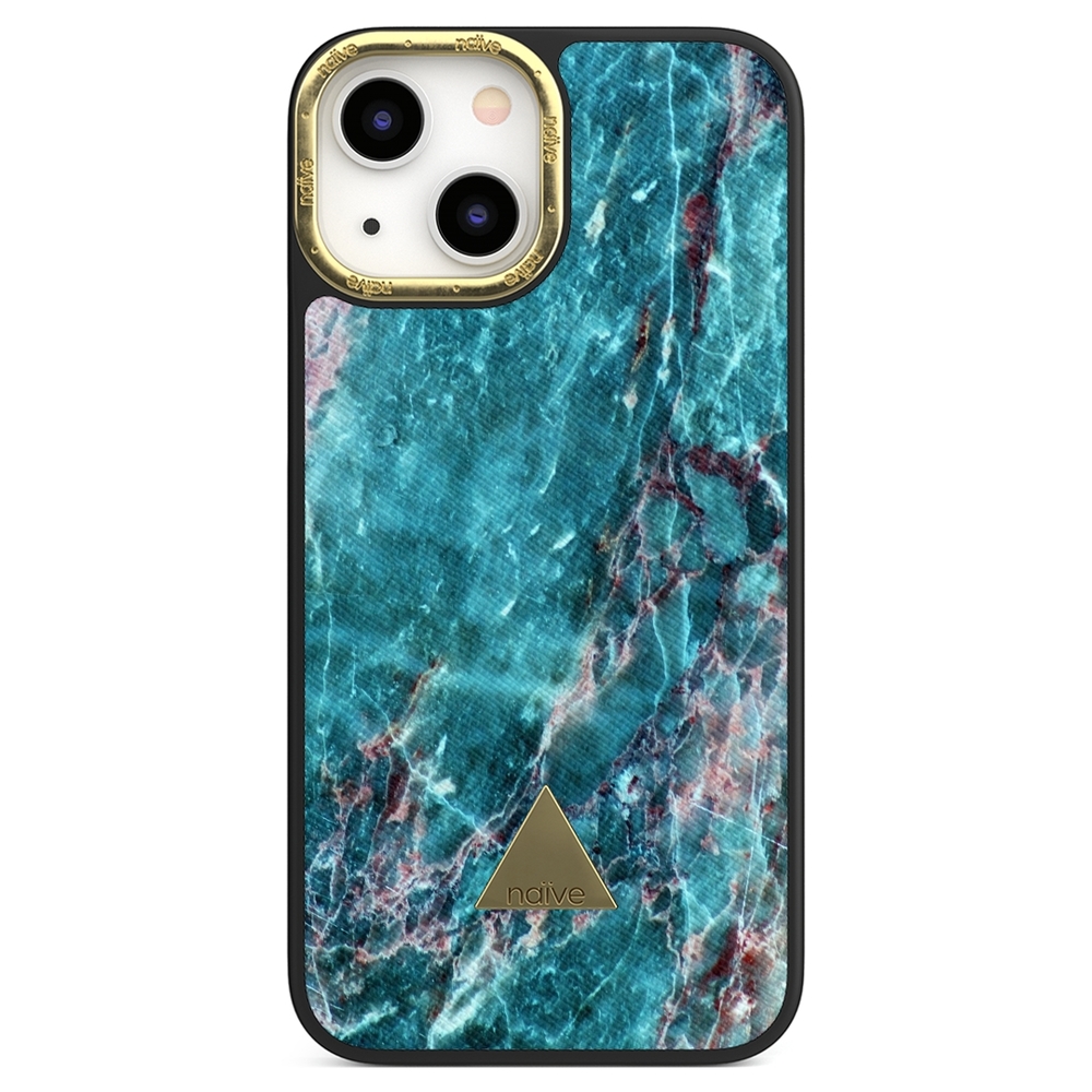 Naive iPhone 13 Mini Case - Icy Marble