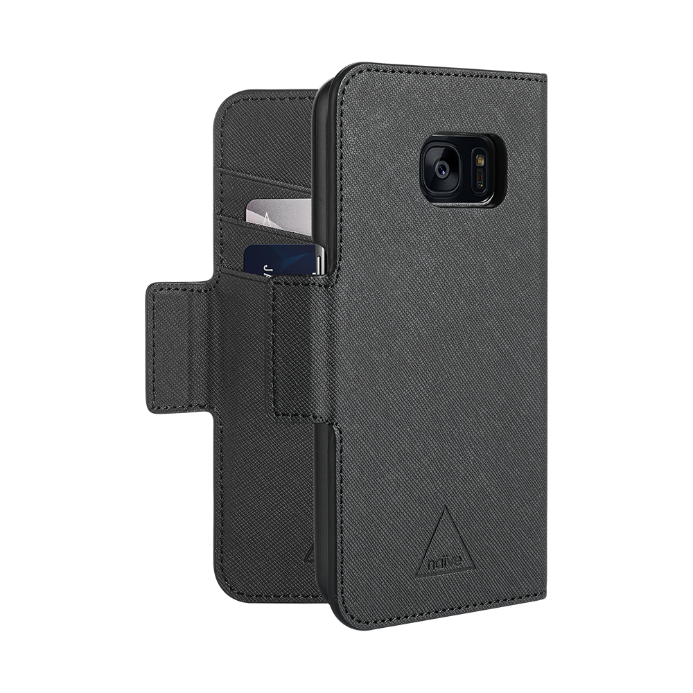 Naive Samsung Galaxy S7 Wallet Case- Leopard - 2