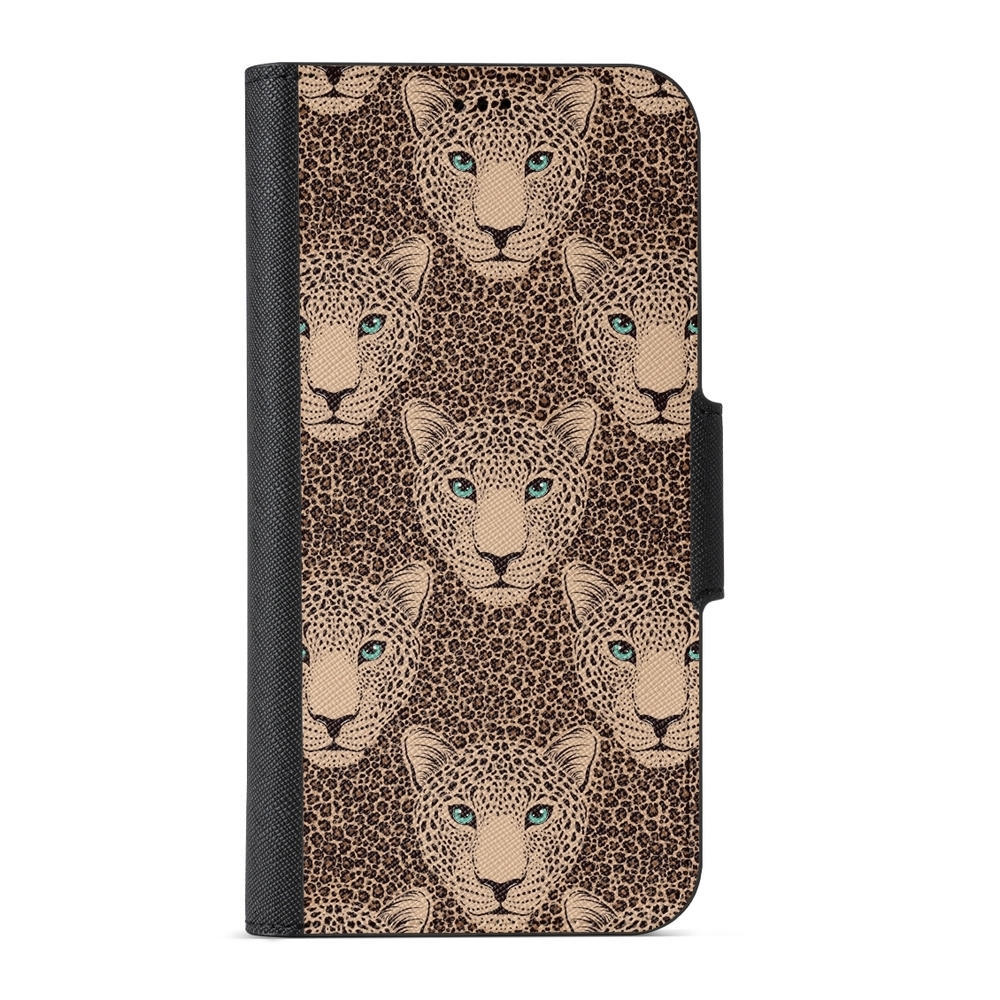 Naive Samsung Galaxy S7 Wallet Case- Leopard
