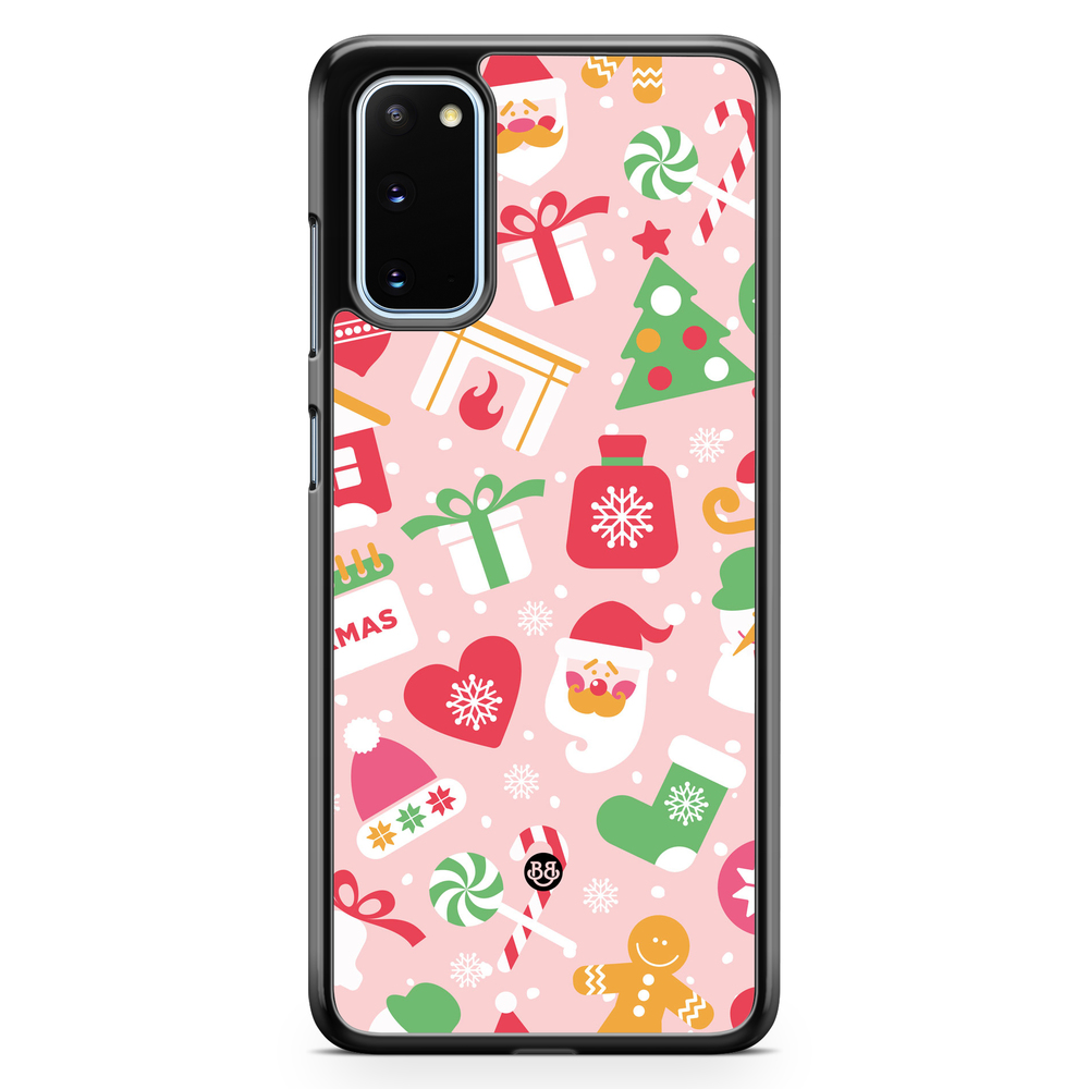 Samsung Galaxy S20 FE Case - Pink Christmas