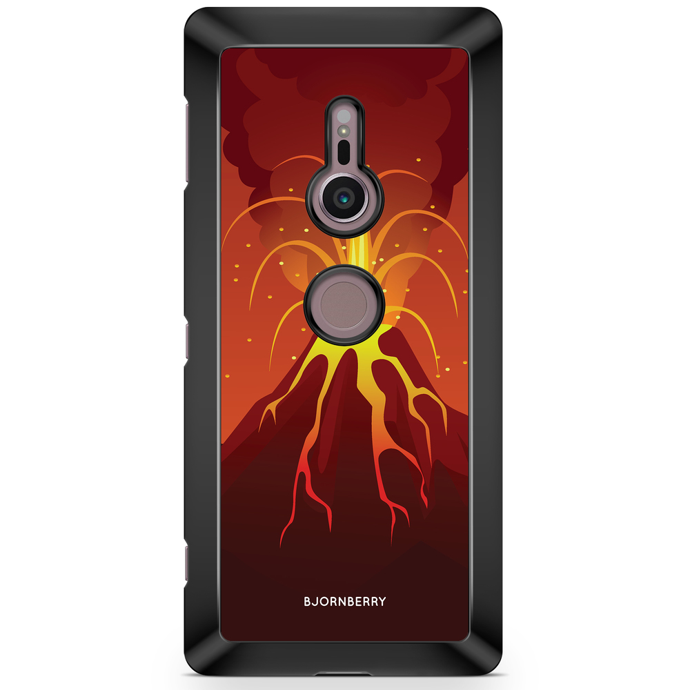 Sony Xperia XZ2 Case  - Cartoon Vulcano