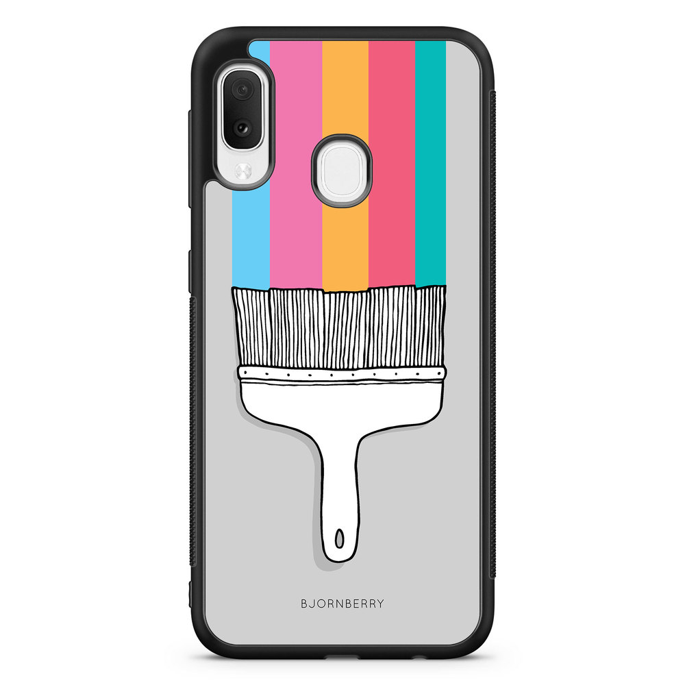 Samsung Galaxy A20e Case - Paint Brush