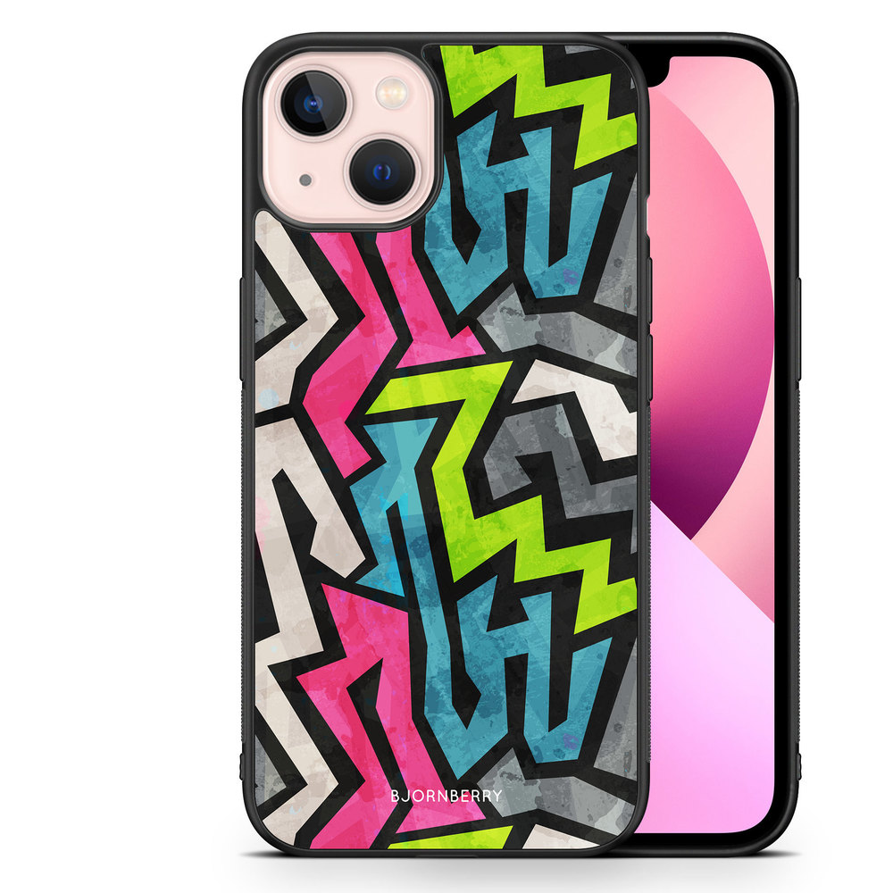 iPhone 13 Case - Grunge Graffiti
