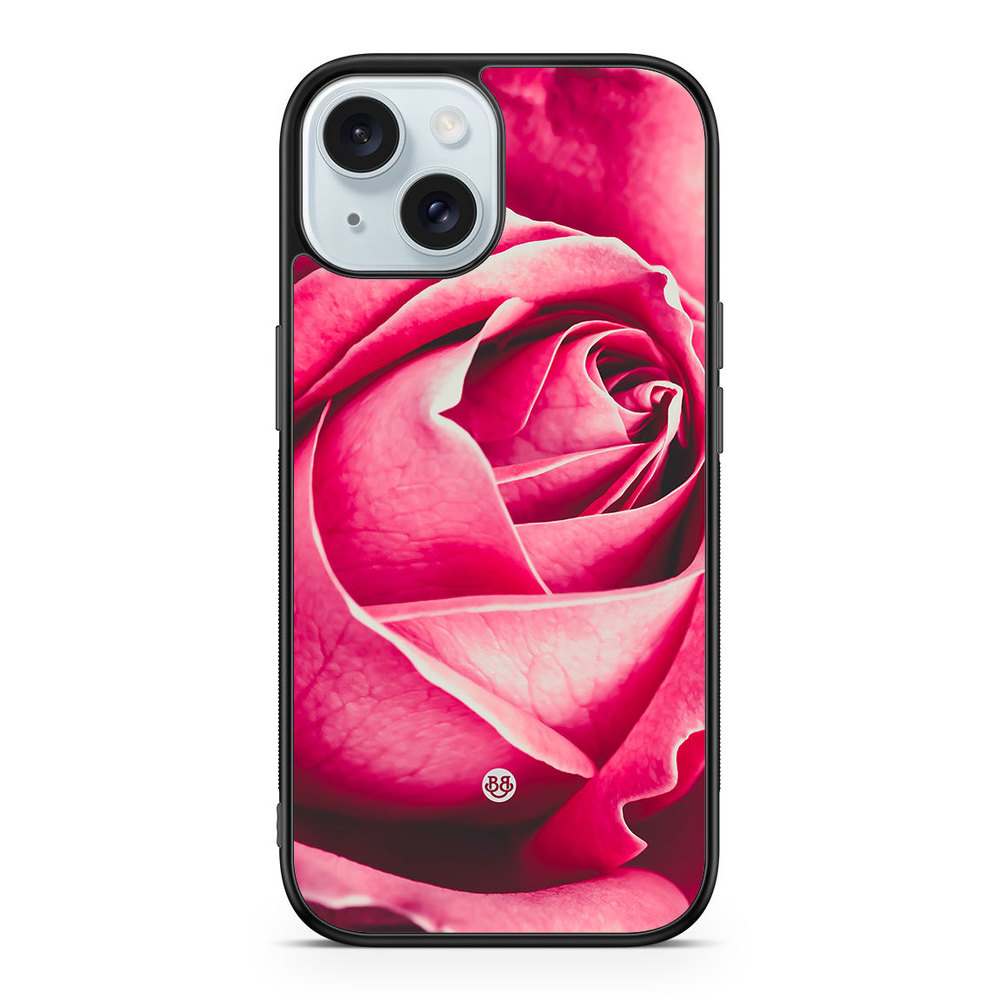iPhone 15 Case - Pink Rose