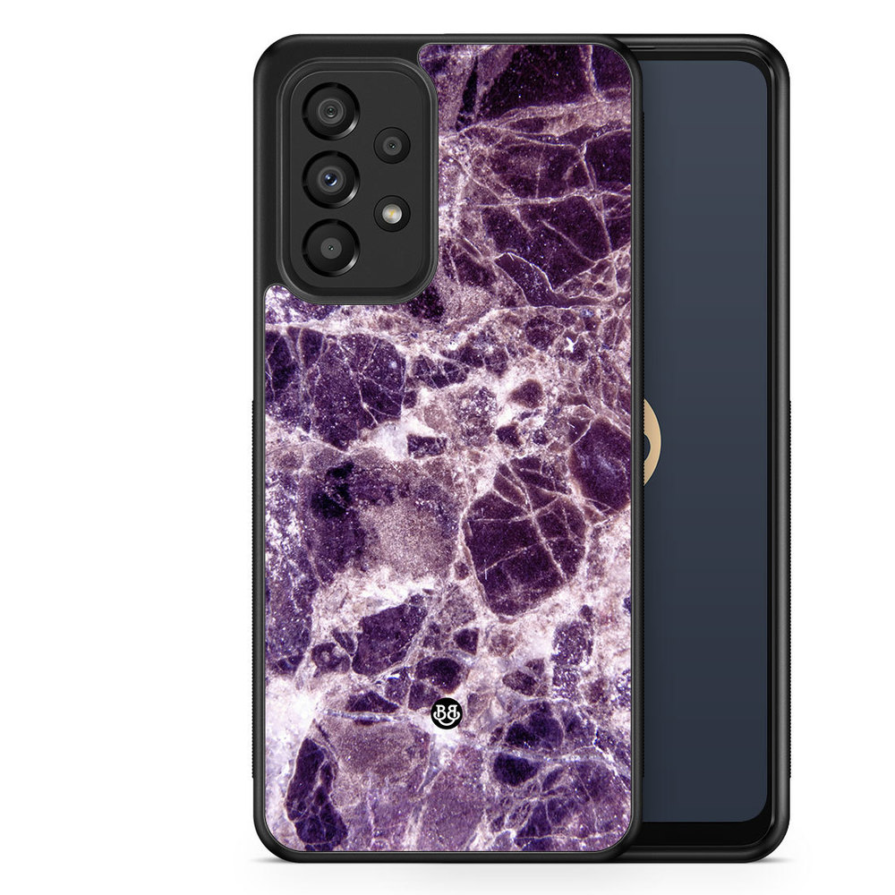 Samsung Galaxy A33 5G Case - Purple Marble