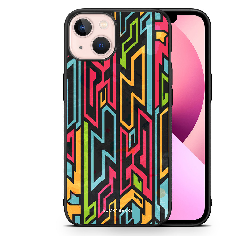 iPhone 13 Case - Colored Tribal