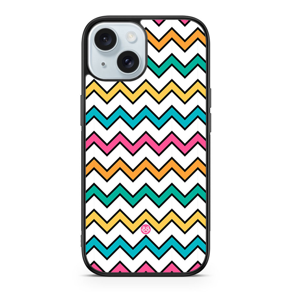 iPhone 15 Case - Chevron Pattern
