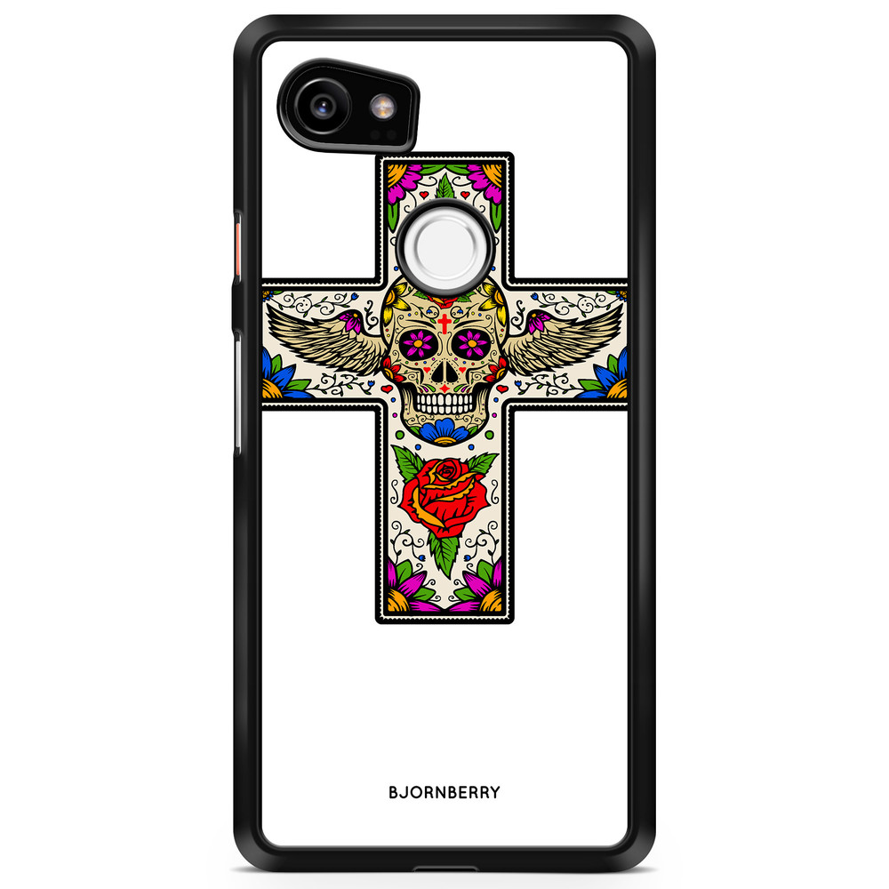 Google Pixel 2 XL Case - Skull Cross