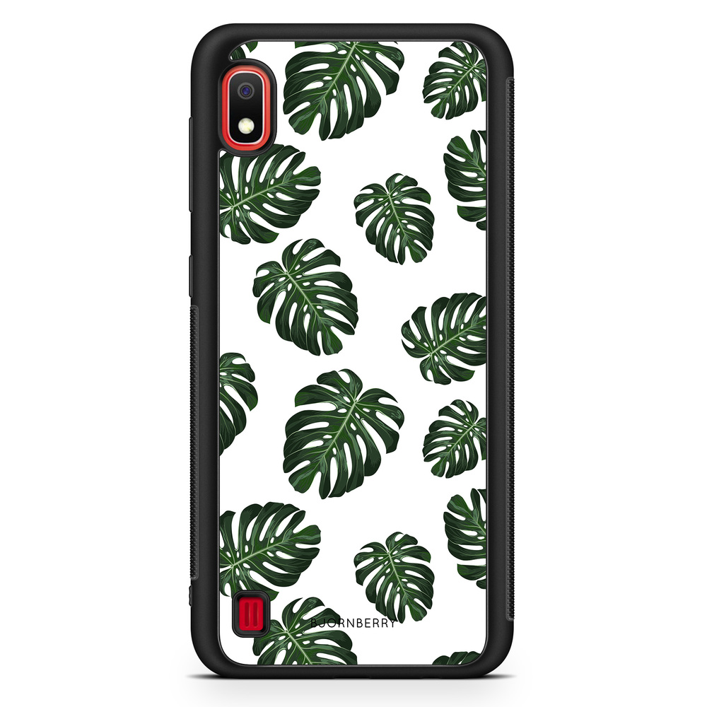 Samsung Galaxy A10 Case - Monstera Pattern