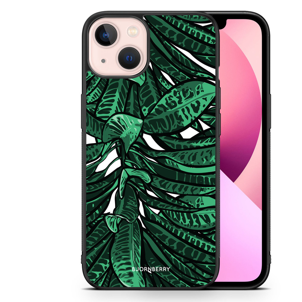 iPhone 13 Case - Tropical Leaves
