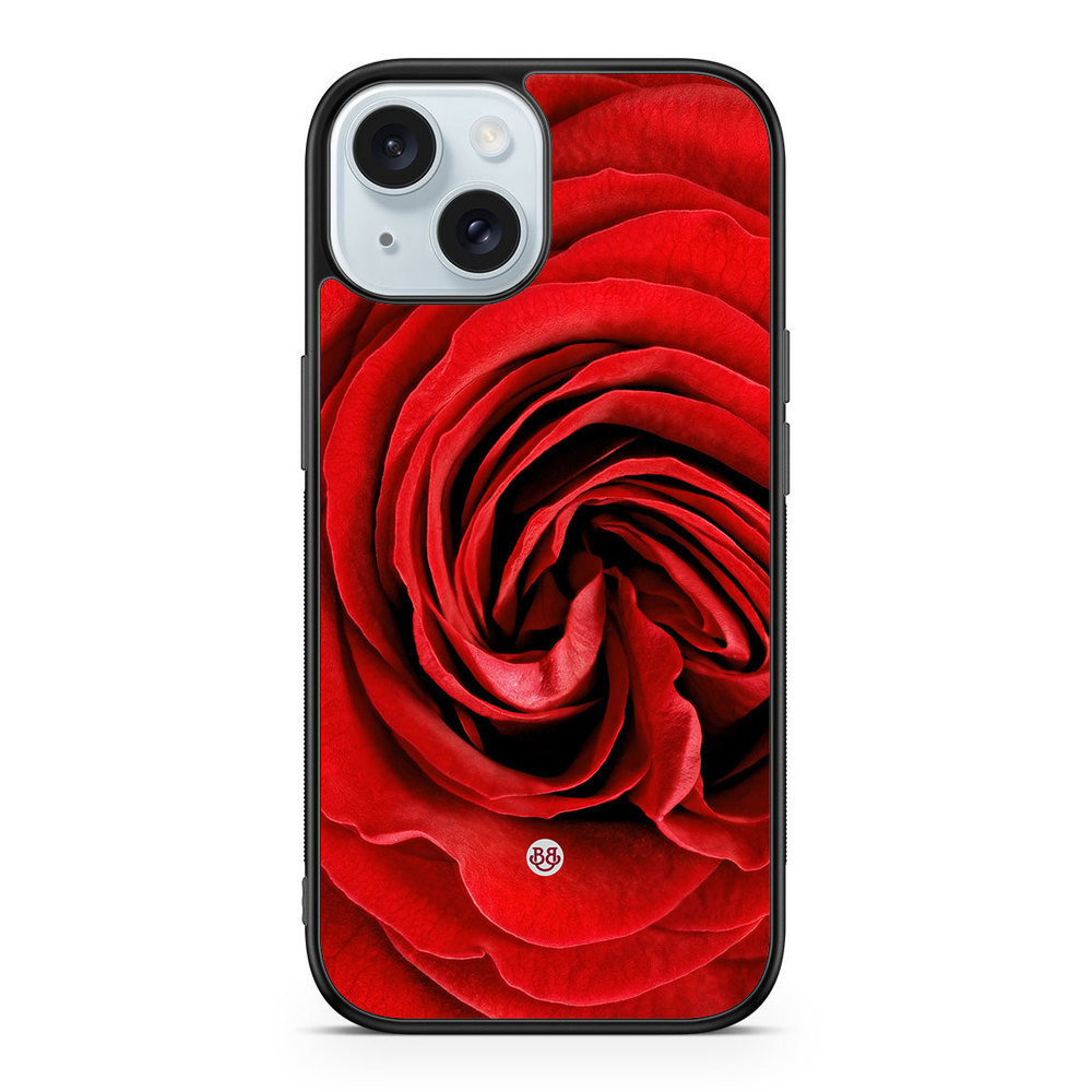 iPhone 15 Case - Red Rose