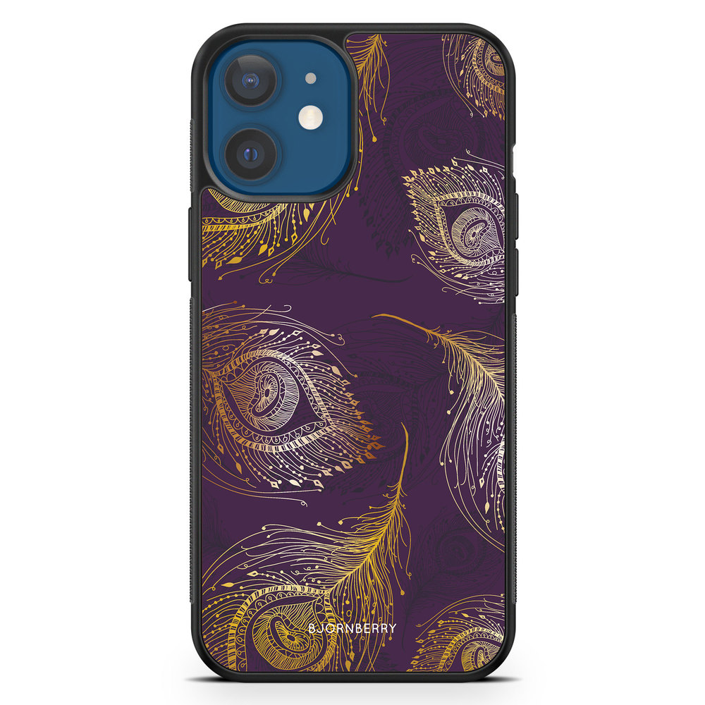 iPhone 12 Case - Peacock Feathers
