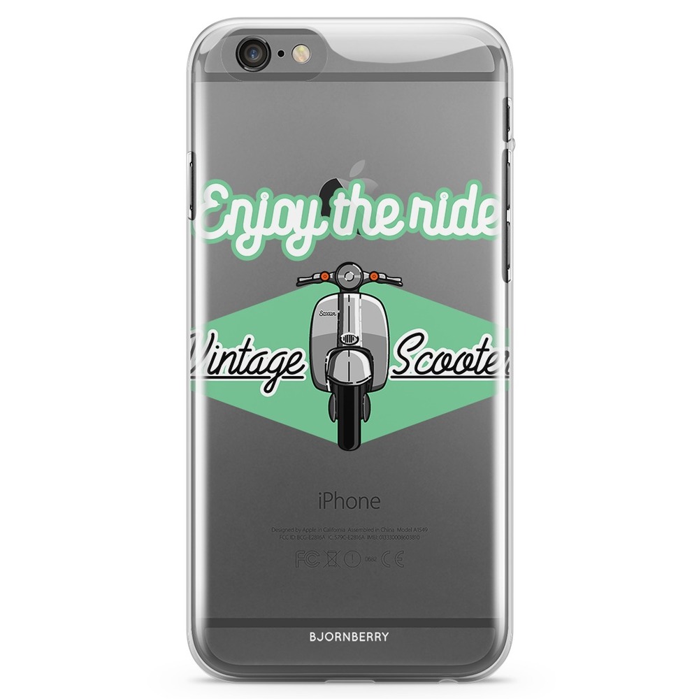 iPhone 6 Plus/6s Plus TPU Case - Vintage Scooter