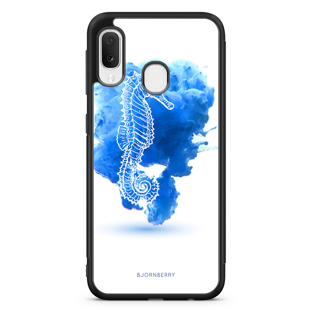 Samsung Galaxy A20e Case - Sea-Horse Blue