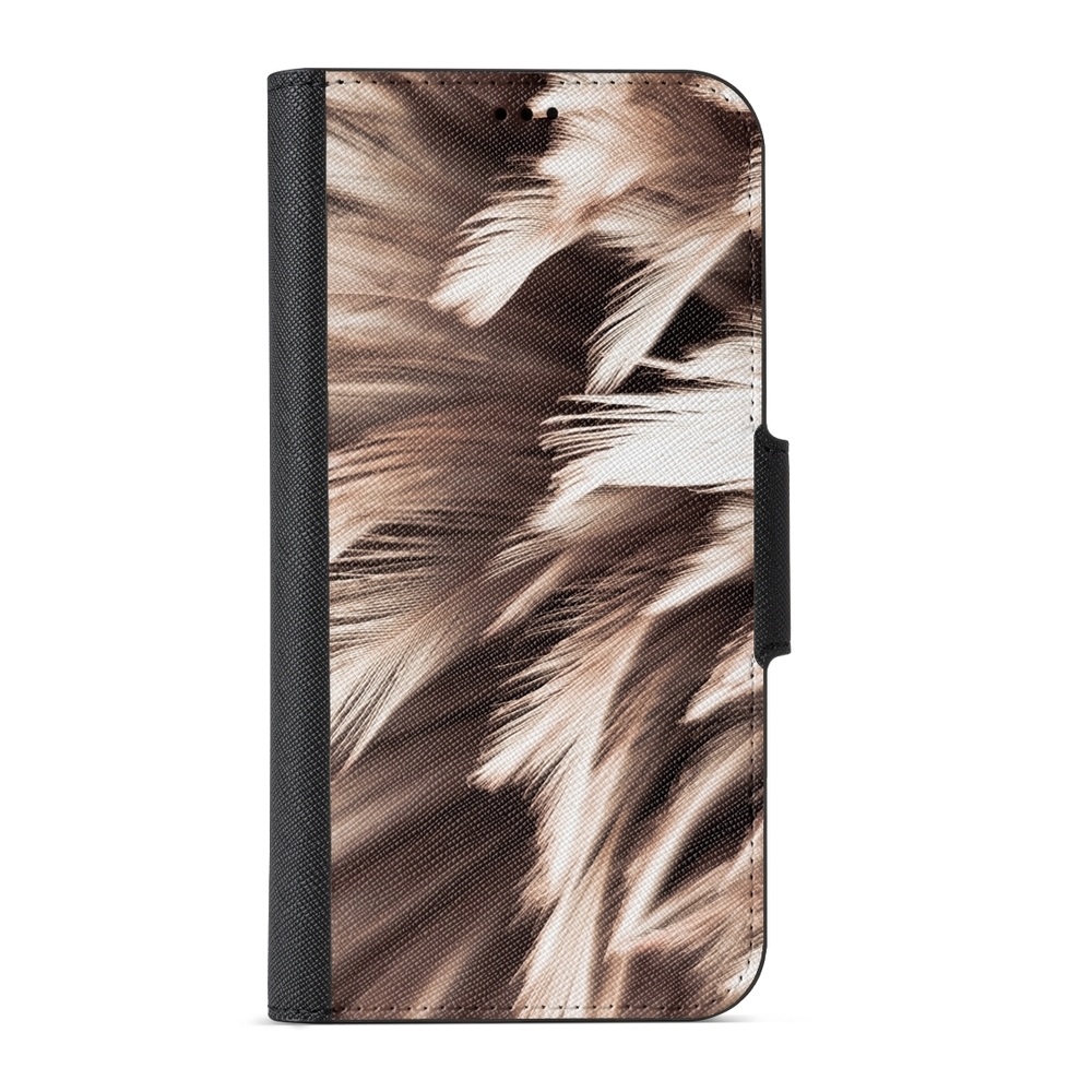 Naive Samsung Galaxy S7 Wallet Case- Feathers