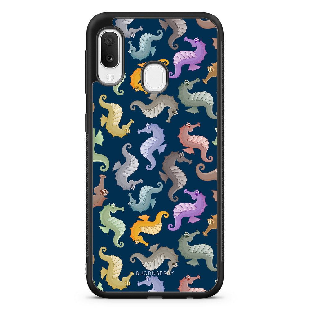 Samsung Galaxy A20e Case - Cartoon Sea-Horse