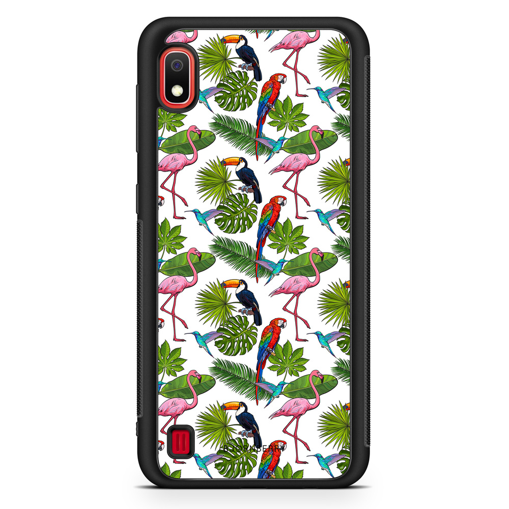 Samsung Galaxy A10 Case - Tropical Pattern