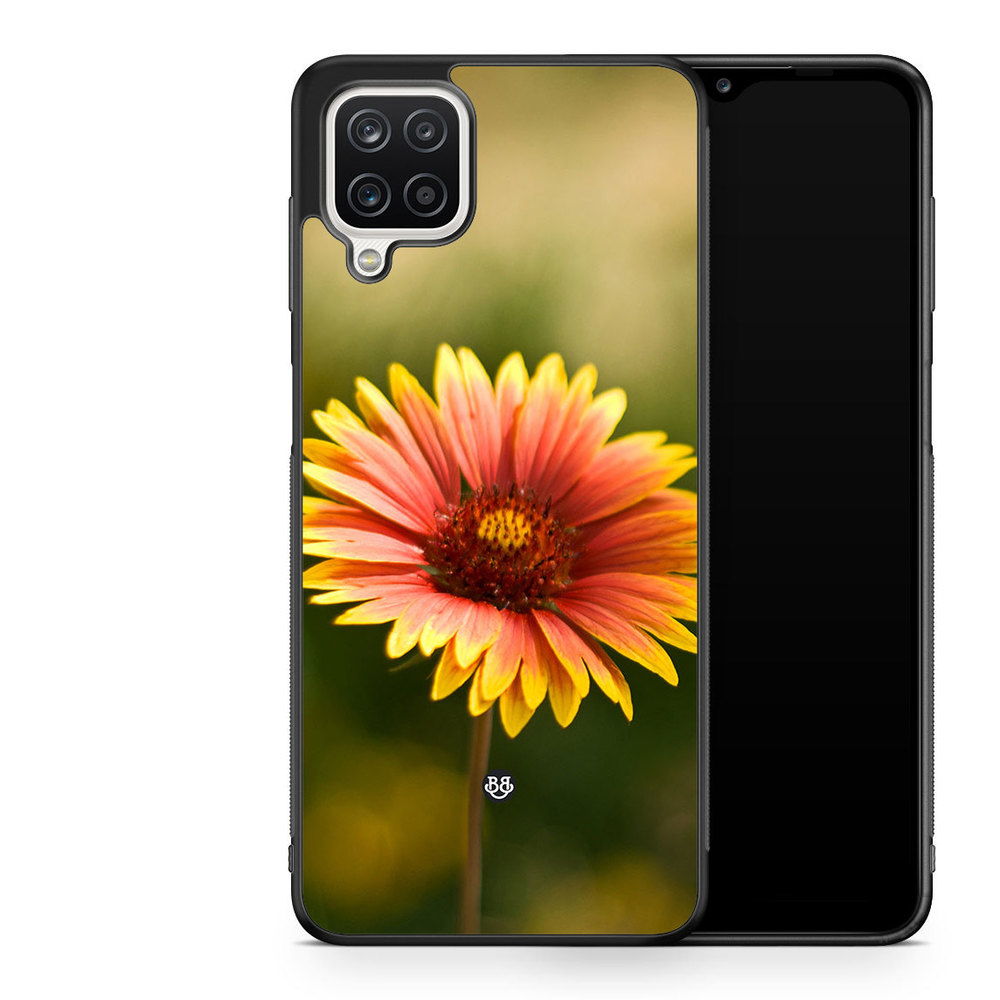 Samsung Galaxy A12 Case - Yellow Flower