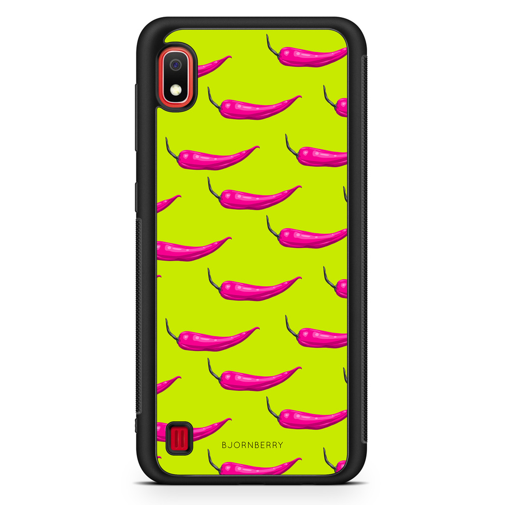 Samsung Galaxy A10 Case - Chilli Pattern