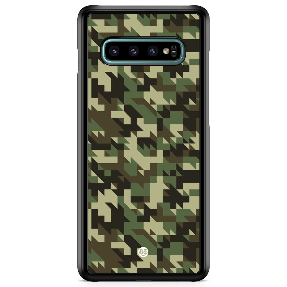 Samsung Galaxy S10 Case - Houndstooth Camo