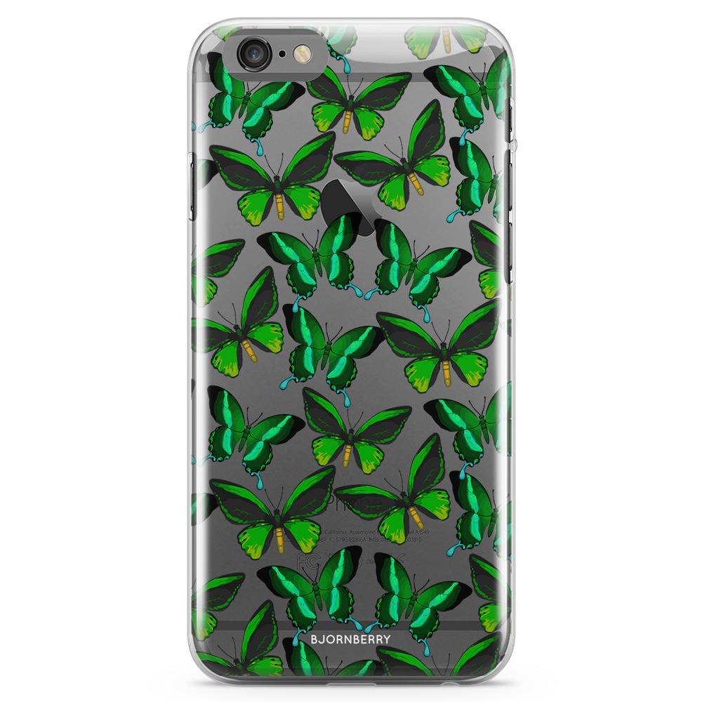 iPhone 6 Plus/6s Plus TPU Case - Butterflies