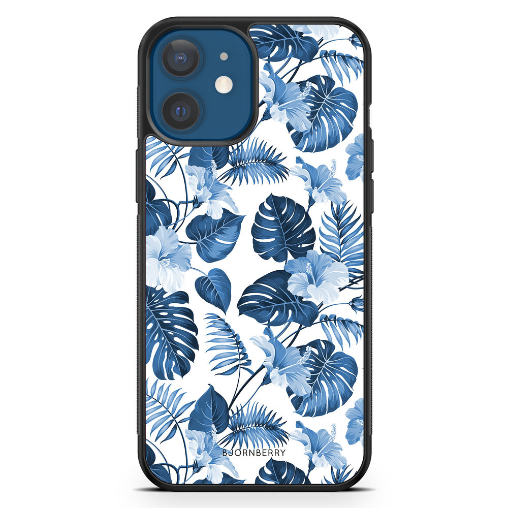 iPhone 12 Case - Blue Flowers