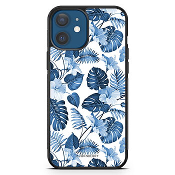 iPhone 12 Case - Blue Flowers