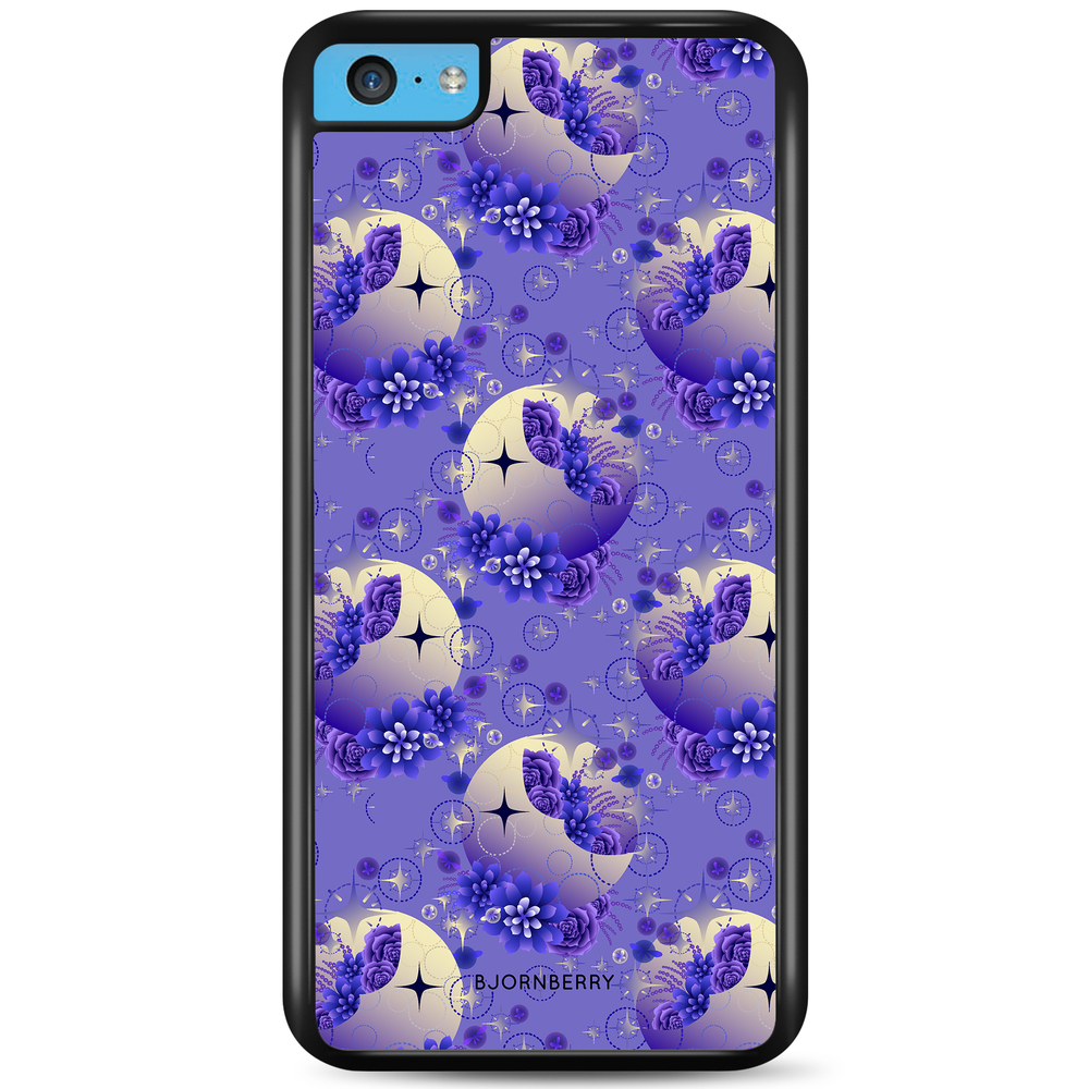 iPhone 5C Case - Moon pattern