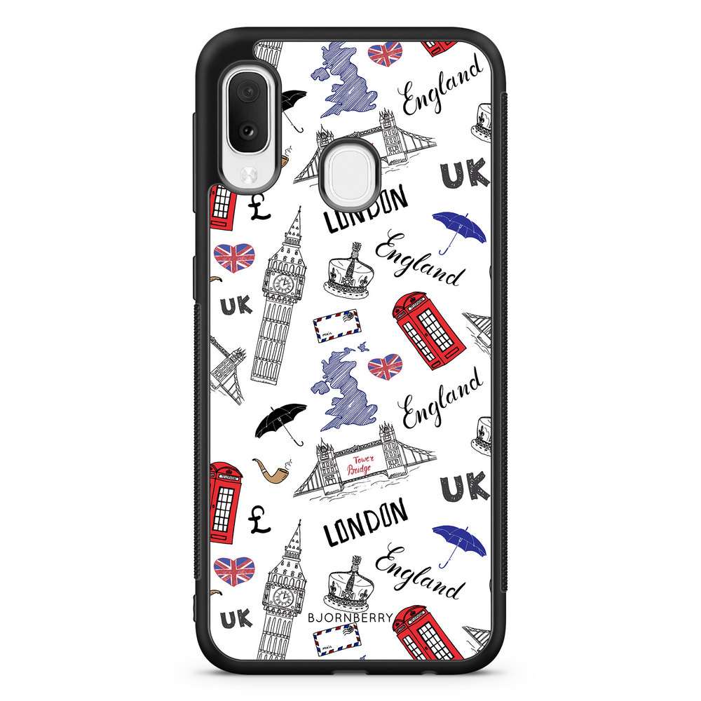Samsung Galaxy A20e Case - UK Pattern