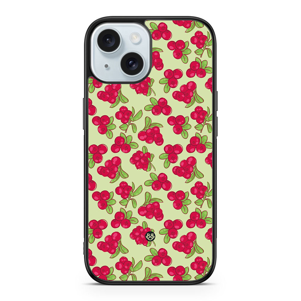iPhone 15 Case - Lingonberries