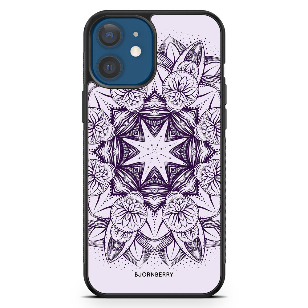 iPhone 12 Case - Purple Mandala