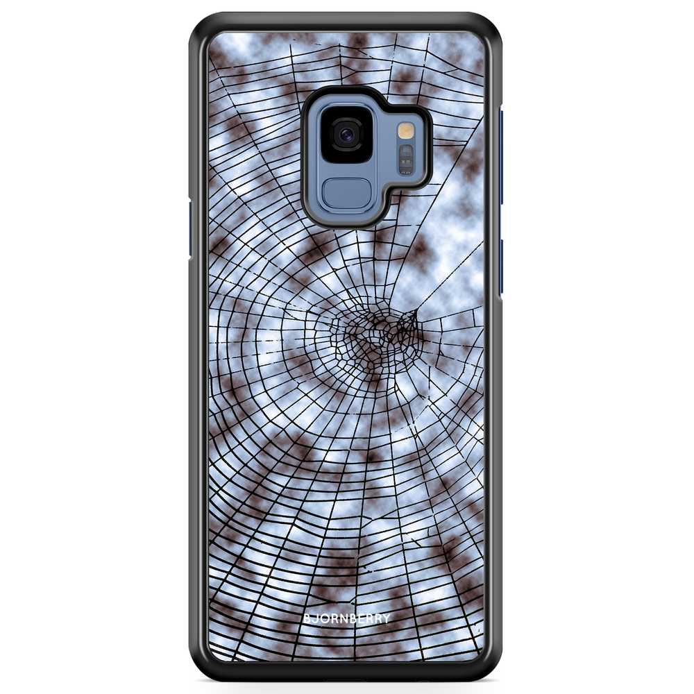 Samsung Galaxy S9 Case - Black Spiderweb