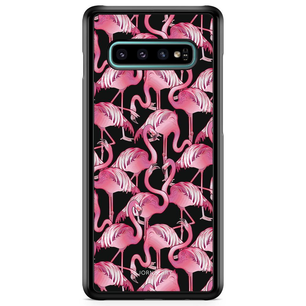 Samsung Galaxy S10 Case - Flamingos