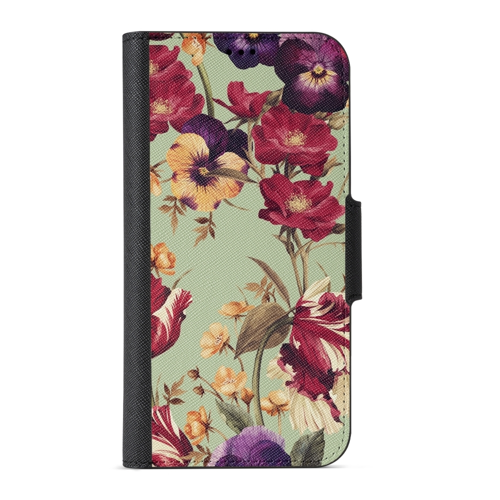 Naive Samsung Galaxy S7 Wallet Case- Pansy Pansy
