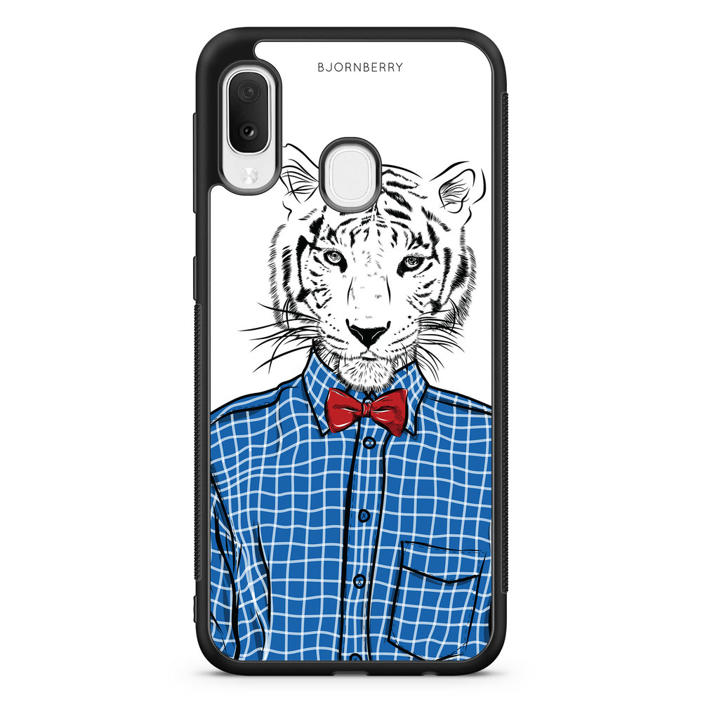 Samsung Galaxy A20e Case - Hipster Tiger
