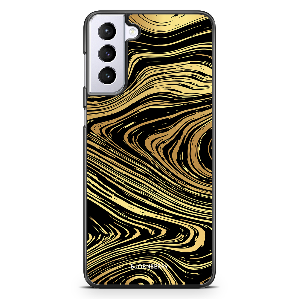 Samsung Galaxy S21 Plus Case - Gold Marble