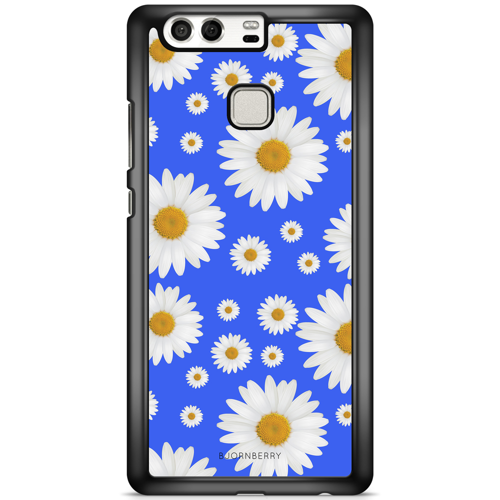 Huawei P9 Plus Case - Blue Daisy Flowers