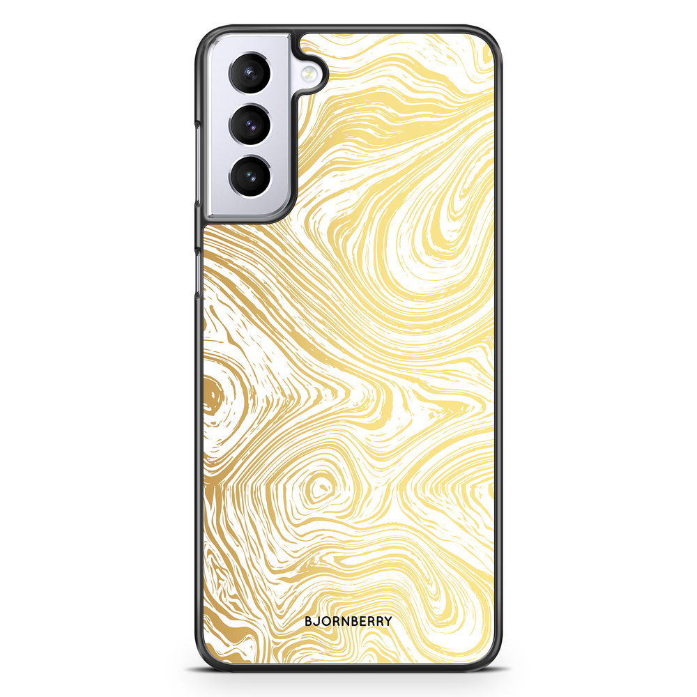 Samsung Galaxy S21 Plus Case - Gold Marble
