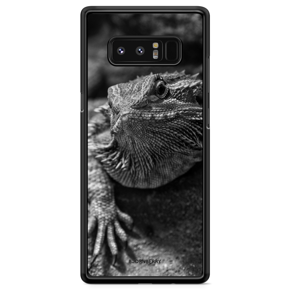 Samsung Galaxy Note 8 Case - Black/White Lizard