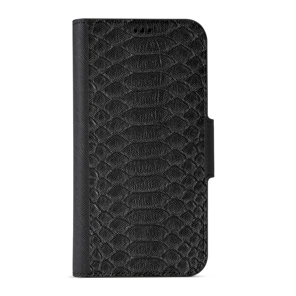 Naive Samsung Galaxy S7 Wallet Case- Black Snake